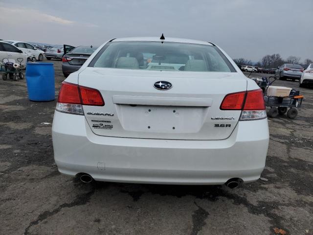 4S3BMDL6XB2235971 - 2011 SUBARU LEGACY 3.6R LIMITED WHITE photo 6