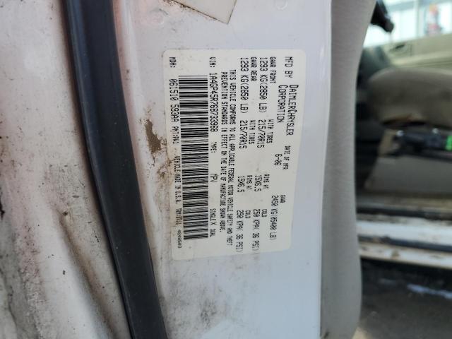 1A4GP45R76B733968 - 2006 CHRYSLER TOWN & COU 白色 照片 13