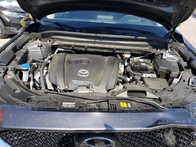 JM3KFBDM0K0636198 - 2019 MAZDA CX-5 GRAND TOURING GRAY photo 12