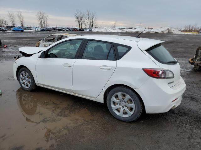 JM1BL1KF4C1536312 - 2012 MAZDA 3 I WHITE photo 2