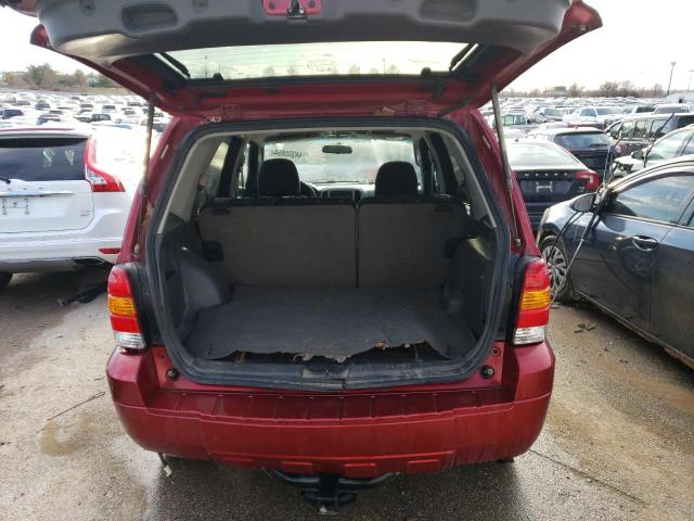 1FMYU931X7KB98614 - 2007 FORD ESCAPE XLT RED photo 6