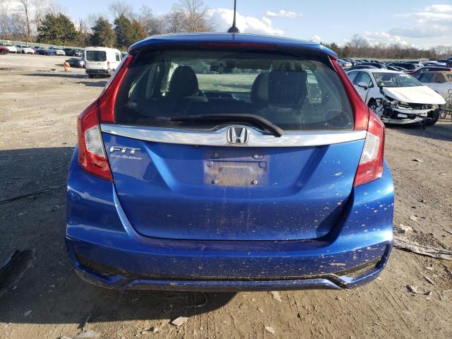 3HGGK5H82KM746645 - 2019 HONDA FIT EX BLUE photo 6