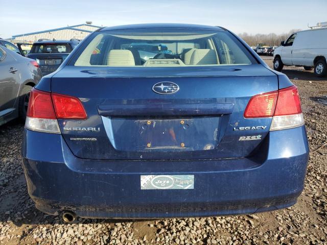 4S3BMBC6XB3211796 - 2011 SUBARU LEGACY 2.5I PREMIUM BLUE photo 6