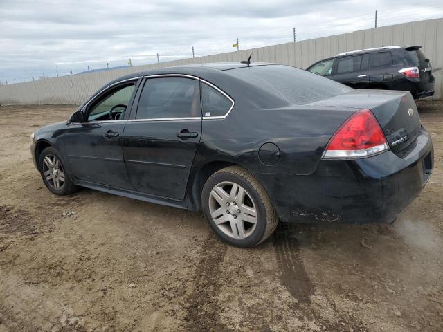 2G1WB5E36E1126226 - 2014 CHEVROLET IMPALA LS LT BLACK photo 2