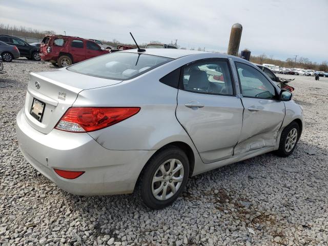 KMHCT4AE7DU476438 - 2013 HYUNDAI ACCENT GLS SILVER photo 3