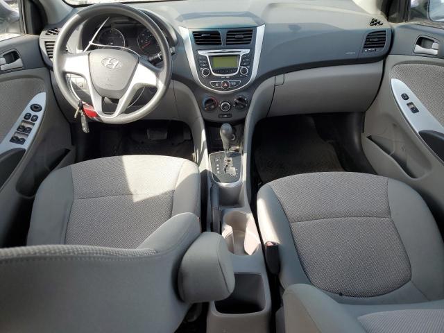 KMHCT4AE7DU476438 - 2013 HYUNDAI ACCENT GLS SILVER photo 8