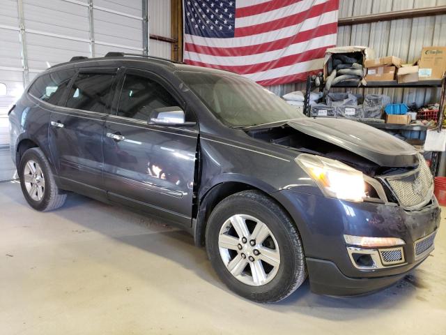 1GNKRJKD0DJ104452 - 2013 CHEVROLET TRAVERSE LT BLUE photo 4