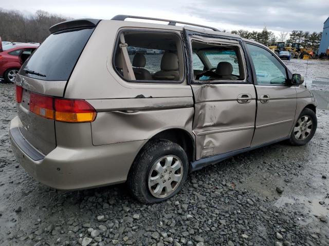 5FNRL18034B051251 - 2004 HONDA ODYSSEY EXL TAN photo 3