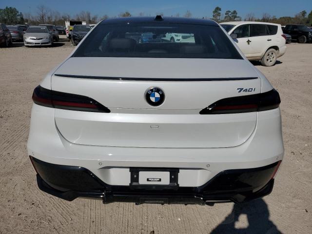 WBA23EH09PCM77629 - 2023 BMW 740 I WHITE photo 6