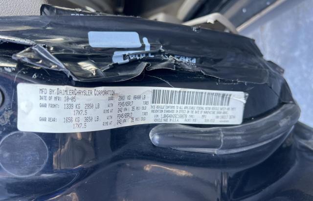 1J8HG48N26C168678 - 2006 JEEP COMMANDER 黑色 照片 10