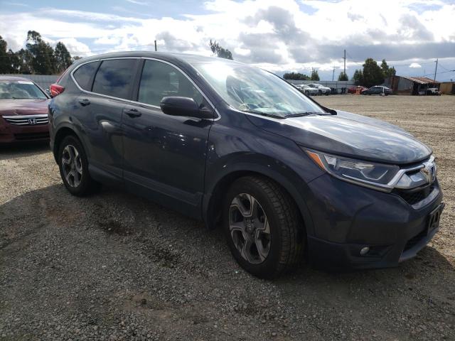 5J6RW1H53KA027423 - 2019 HONDA CR-V EX GRAY photo 4