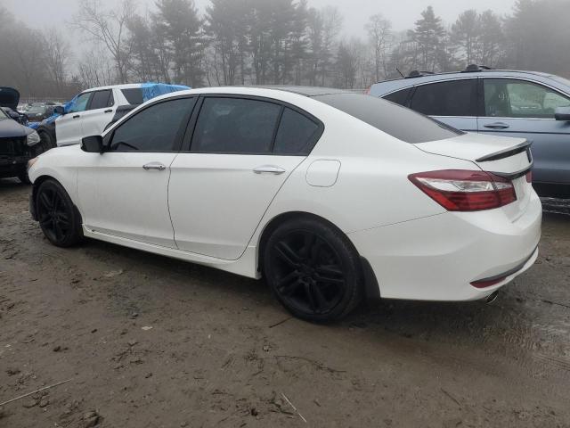 1HGCR2F50HA279894 - 2017 HONDA ACCORD SPORT WHITE photo 2