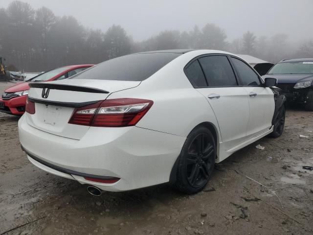 1HGCR2F50HA279894 - 2017 HONDA ACCORD SPORT WHITE photo 3