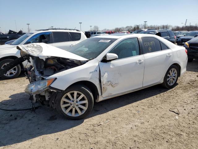 4T1BD1FKXCU028487 - 2012 TOYOTA CAMRY HYBRID WHITE photo 1