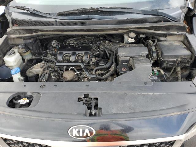 KNDMB5C12F6031947 - 2015 KIA SEDONA LX BLACK photo 12