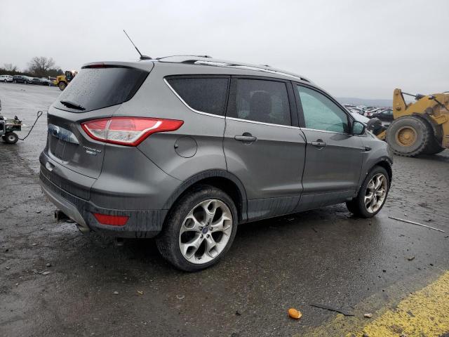 1FMCU9J97EUC64301 - 2014 FORD ESCAPE TITANIUM GRAY photo 3