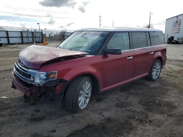 2FMHK6C87GBA18081 - 2016 FORD FLEX SEL RED photo 1