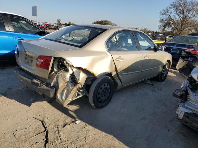 KNAGE123365020748 - 2006 KIA OPTIMA LX GOLD photo 3