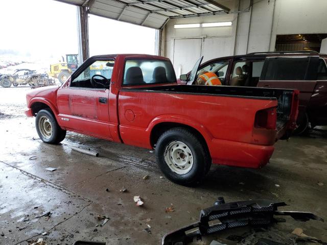 1GCCS14H338261108 - 2003 CHEVROLET S TRUCK S10 RED photo 2