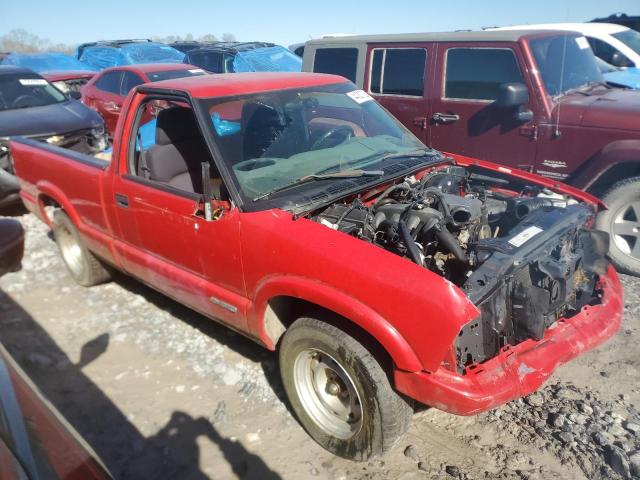 1GCCS14H338261108 - 2003 CHEVROLET S TRUCK S10 RED photo 4