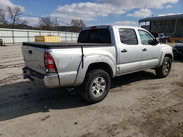 5TEJU62NX7Z461706 - 2007 TOYOTA TACOMA DOUBLE CAB PRERUNNER SILVER photo 3