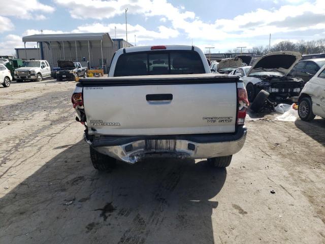 5TEJU62NX7Z461706 - 2007 TOYOTA TACOMA DOUBLE CAB PRERUNNER SILVER photo 6