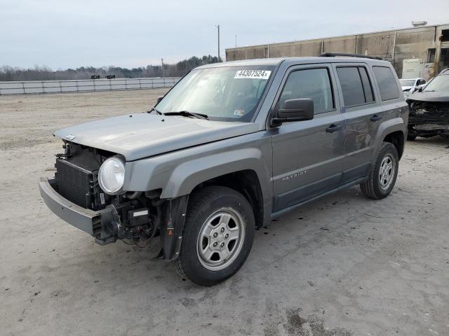 1J4NF1GB0BD212940 - 2011 JEEP PATRIOT SPORT GRAY photo 1