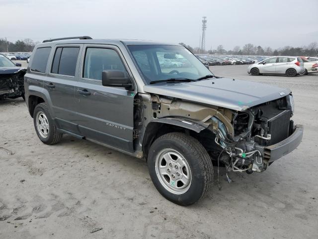 1J4NF1GB0BD212940 - 2011 JEEP PATRIOT SPORT GRAY photo 4