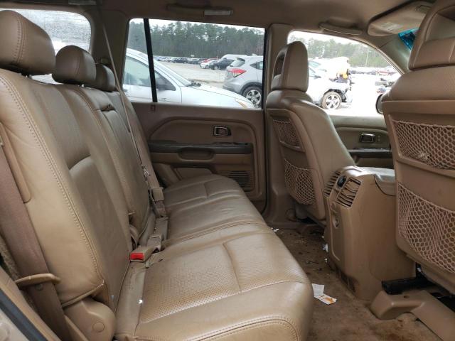 2HKYF18593H600336 - 2003 HONDA PILOT EXL TAN photo 11