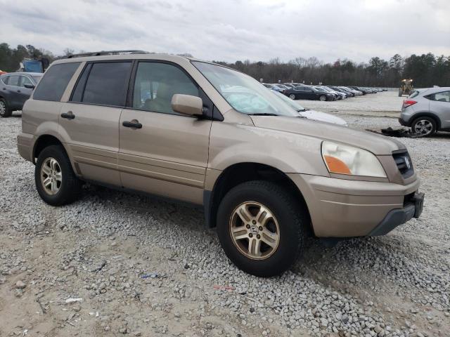 2HKYF18593H600336 - 2003 HONDA PILOT EXL TAN photo 4