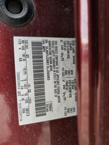 5LMFU28R13LJ30085 - 2003 LINCOLN NAVIGATOR 红色 照片 13