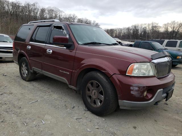 5LMFU28R13LJ30085 - 2003 LINCOLN NAVIGATOR 红色 照片 4