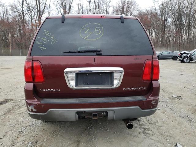 5LMFU28R13LJ30085 - 2003 LINCOLN NAVIGATOR 红色 照片 6