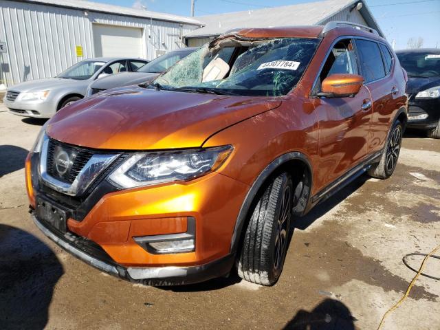 JN8AT2MV3HW252335 - 2017 NISSAN ROGUE S ORANGE photo 1