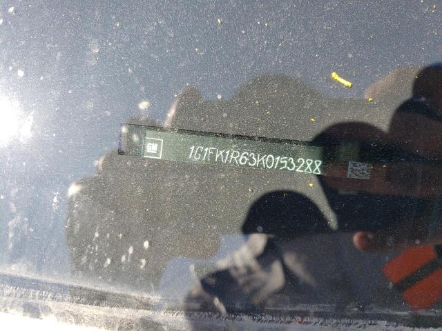 1G1FK1R63K0153288 - 2019 CHEVROLET CAMARO ZL1 白色 照片 12