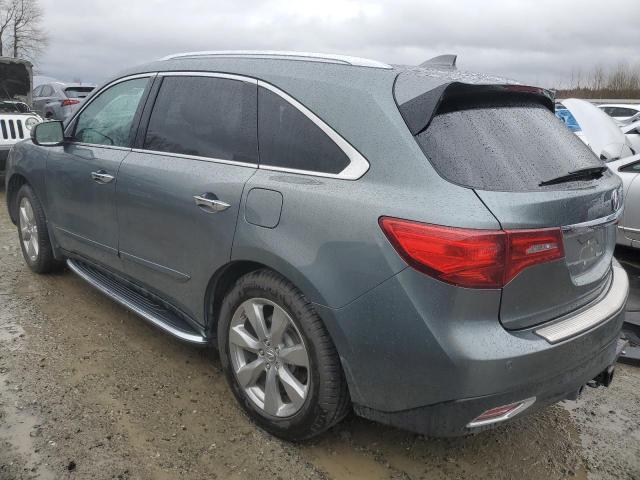 5FRYD4H81EB041754 - 2014 ACURA MDX ADVANCE SILVER photo 2