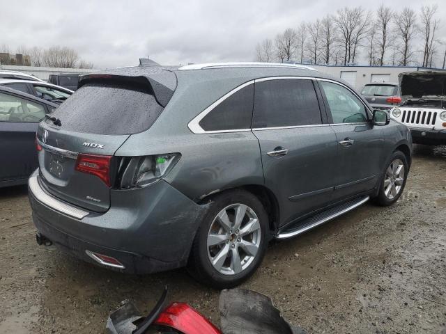 5FRYD4H81EB041754 - 2014 ACURA MDX ADVANCE SILVER photo 3