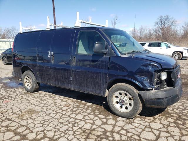 1GTS7AFX2B1174454 - 2011 GMC SAVANA G1500 BLUE photo 4