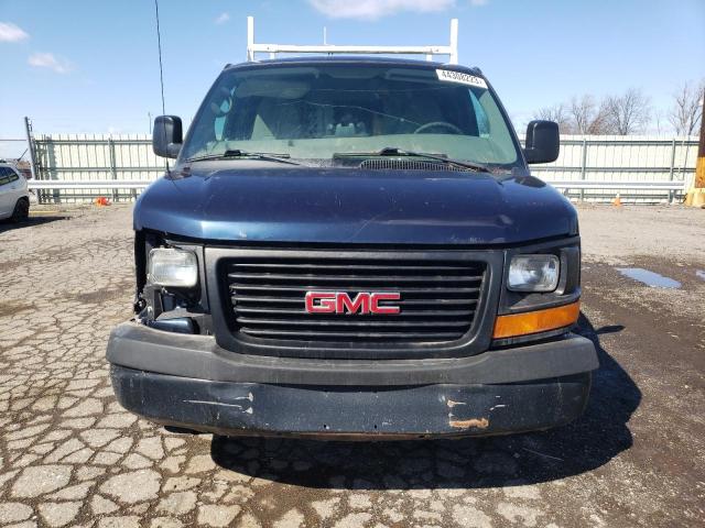 1GTS7AFX2B1174454 - 2011 GMC SAVANA G1500 BLUE photo 5