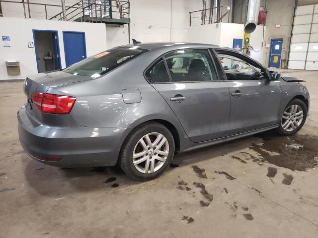 3VW2K7AJ3FM202529 - 2015 VOLKSWAGEN JETTA BASE Մոխրագույն լուսանկար 3