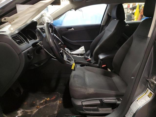 3VW2K7AJ3FM202529 - 2015 VOLKSWAGEN JETTA BASE Մոխրագույն լուսանկար 7