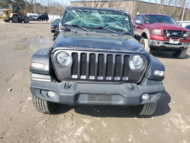 1C4GJXAN2LW218232 - 2020 JEEP WRANGLER SPORT GRAY photo 5