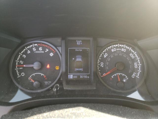 3TYRX5GN0LT002578 - 2020 TOYOTA TACOMA ACCESS CAB ნაცრისფერი ფოტო 9