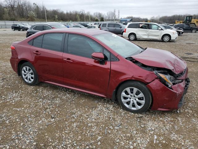 5YFEPMAE7NP368238 - 2022 TOYOTA COROLLA LE RED photo 4