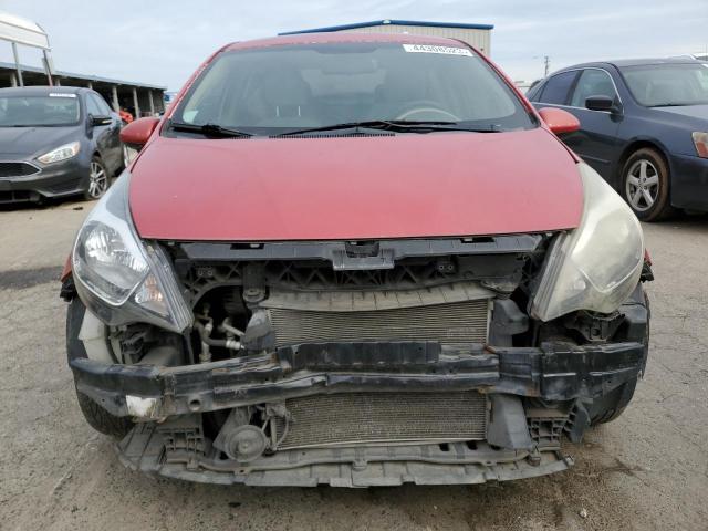 KNADM4A32C6044313 - 2012 KIA RIO LX RED photo 5