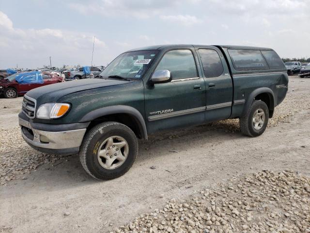 5TBRT34181S157611 - 2001 TOYOTA TUNDRA ACCESS CAB GREEN photo 1