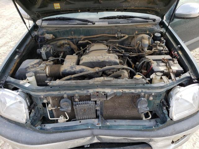 5TBRT34181S157611 - 2001 TOYOTA TUNDRA ACCESS CAB Կանաչ լուսանկար 11