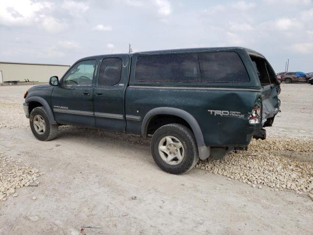 5TBRT34181S157611 - 2001 TOYOTA TUNDRA ACCESS CAB Կանաչ լուսանկար 2