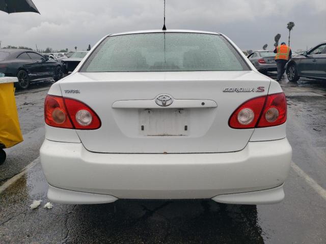 1NXBR32E76Z753031 - 2006 TOYOTA COROLLA CE WHITE photo 6