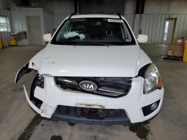 KNDJE723497613927 - 2009 KIA SPORTAGE LX WHITE photo 5